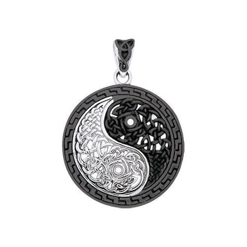 Celtic Yin Yang Pendant TPD985 - Jewelry